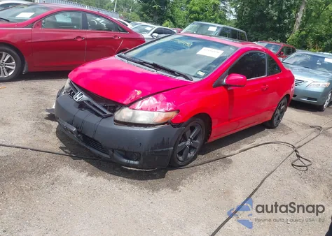 2006 Honda Civic Ex из США, поврежденный, VIN 2HGFG12866H582741